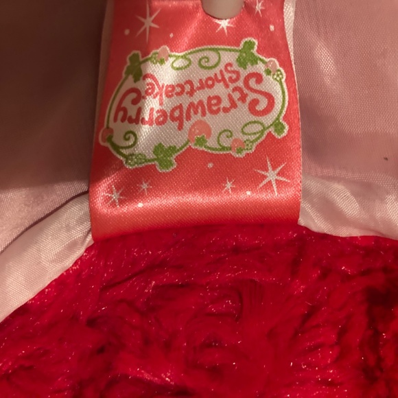 Plush Soft Jacket Green Ariel Disney Red Strawberry Shortcake Bow Crystal - Picture 6 of 16